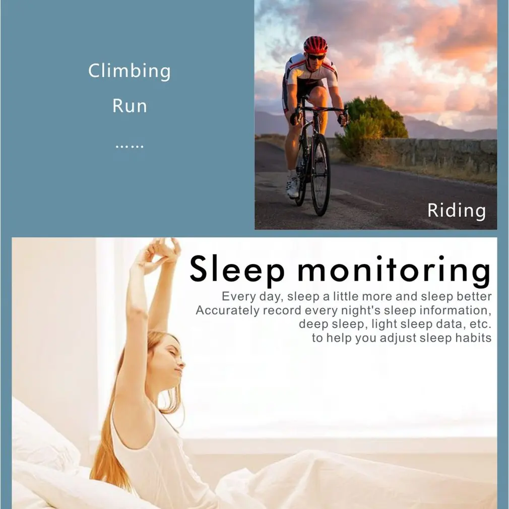 Q9 Smart Watch 1.3inch Color Screen Heart Rate Monitor Pedometer Remote Camera SMS Call Reminder Sports Watch