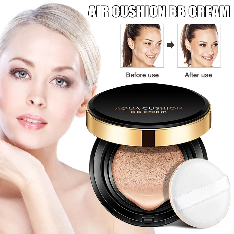 

Cushion BB Cream Concealer Long Lasting Moisturizing Brightening Foundation Makeup Skin Care MSI-19