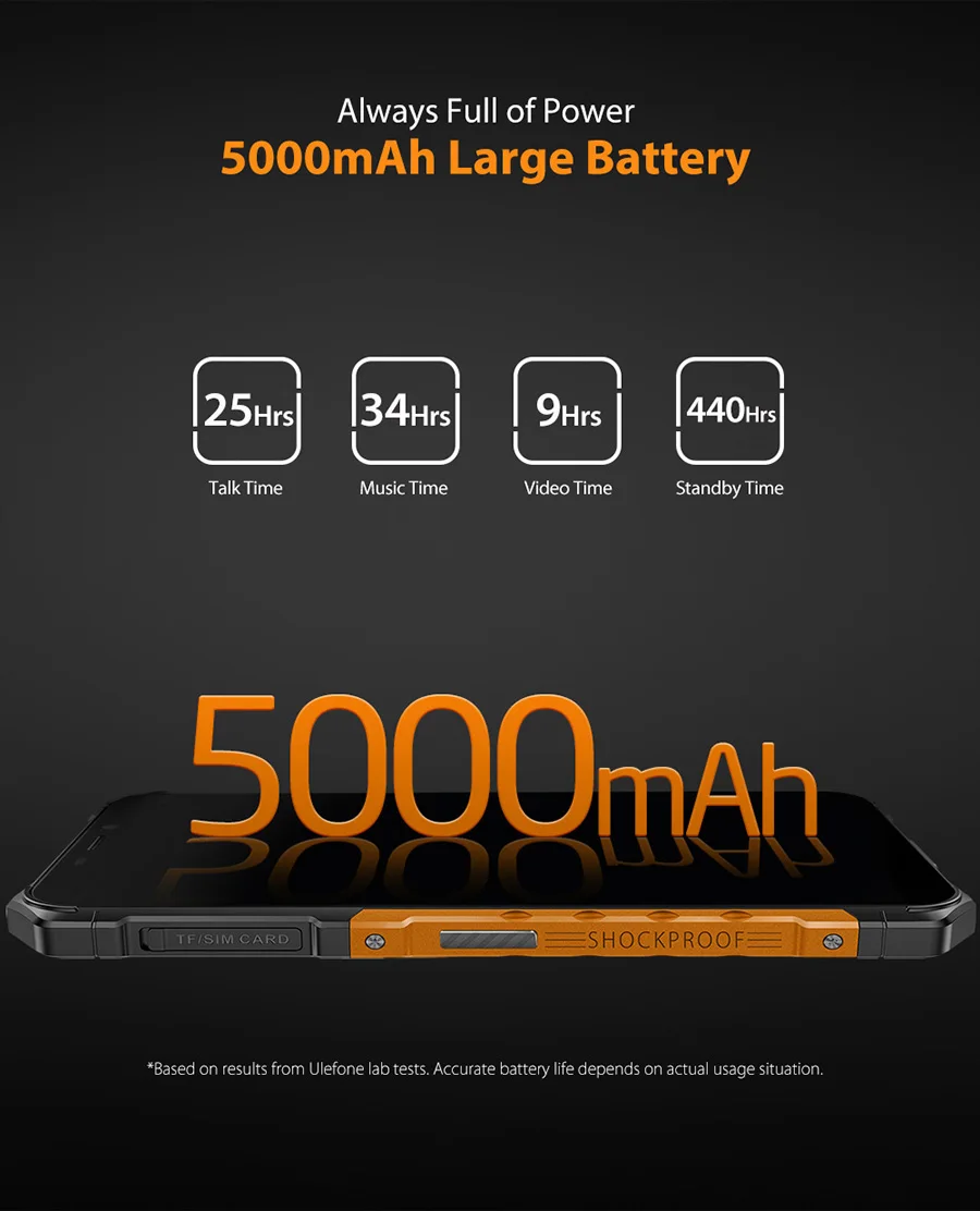 Ulefone Броня X5 ip68 прочный смартфон Android 9,0 ударопрочный телефон Superbattery сотовый телефон 3+ 32G разблокированный мобильный телефон