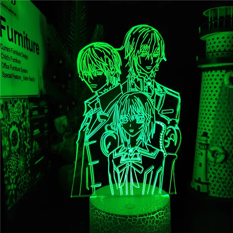 PROD 1005003048330585 Vampire Knight Anime 3d Lamp LED Night Light USB
Acrylic Night Lamp Colorful Decoration Nightlight Kids Manga Birthday
Gift