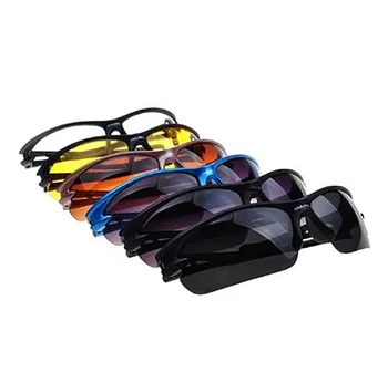 

Safety Sunglasses for Work & Sport, UV & Impact Eye Protection Night-Vision Protective Glasses for Cycling, 6 Colors Lenses
