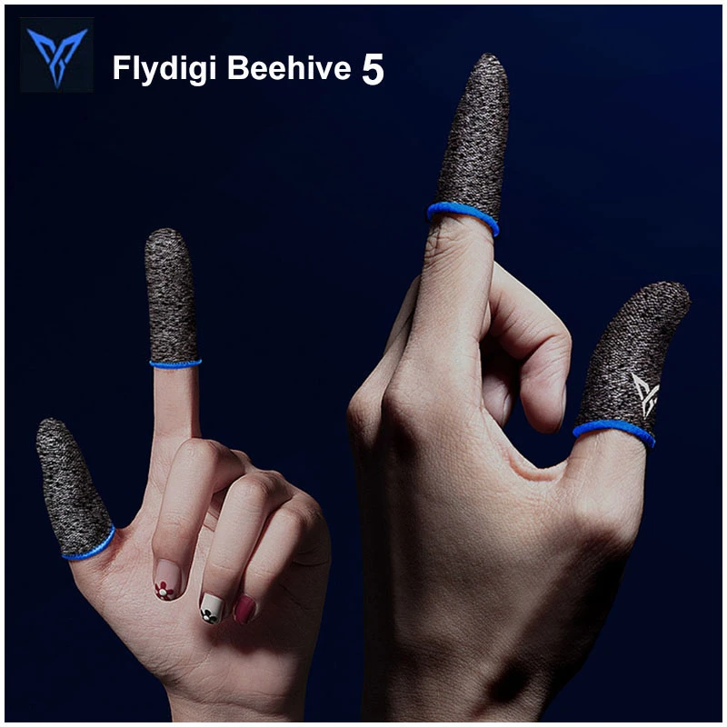 2022 Flydigi Beehive 5 Sleep-proof Sweat-proof Professional Touch Screen Thumbs Finger Sleeve for iOS Android PUBG Mobile Game