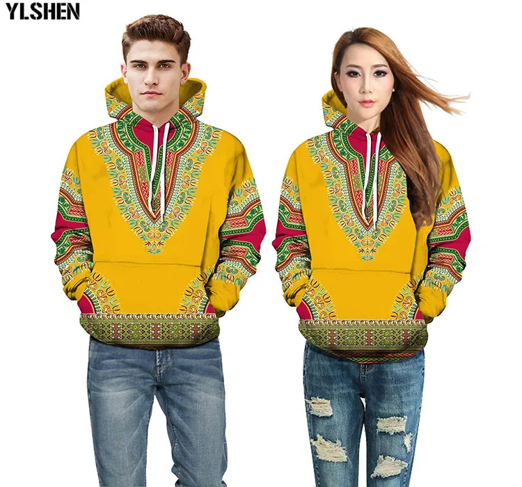 African Dresses For Women African Clothes Africa Retro Print Hoodies Dashiki Couple Clothing Man Ankara Plus Size Africa Dress 05