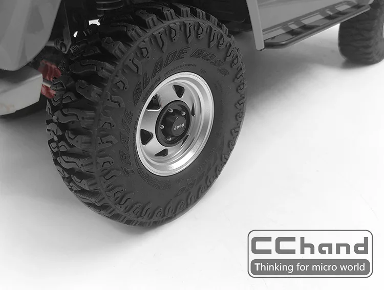 CChand 1,9 дюймов cnc сплав ступица колеса для осевой XJ 90046 1/10 гусеничный rc автомобиль