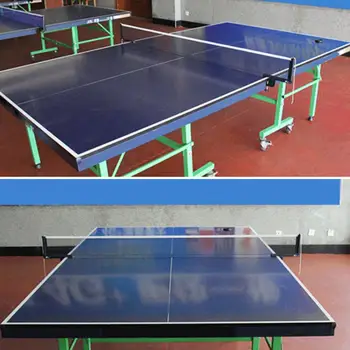 

Portable Table Tennis Net And Post Set Collapsible Professional Steel Pingpong Net Adjustable Post For Training