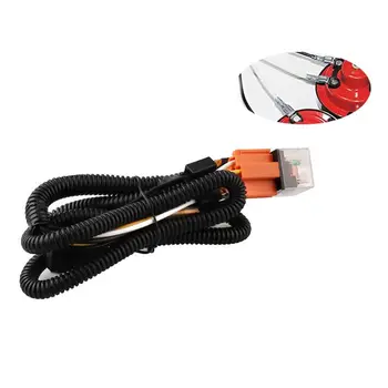 

Universal 12V Horn Cable Relay Set Grille Mount Blast Tone Wiring Harness Car W91F