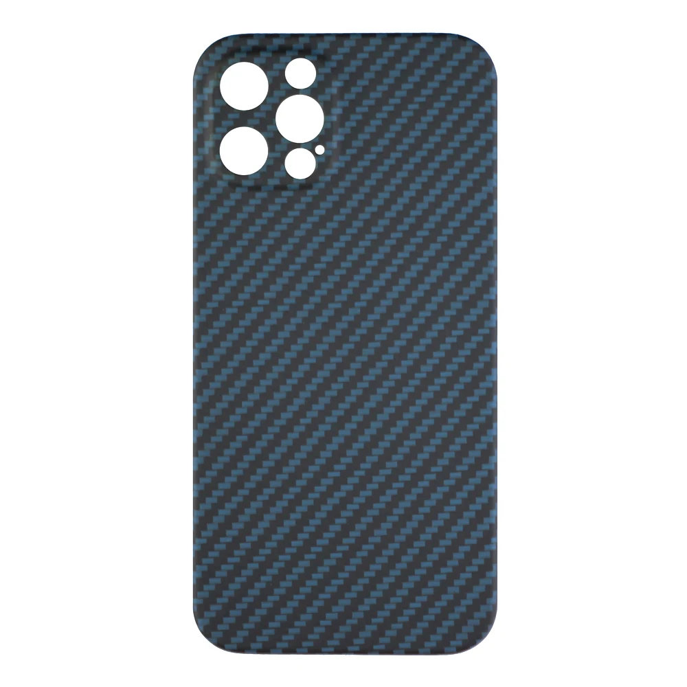 iphone 11 Pro Max  silicone case YTF-carbon Blue Carbon Fiber Phone Case for iPhone 12 Pro Max Ultra Thin Anti-fall Fine lines Hard iPhone 12 case best iphone 11 Pro Max case