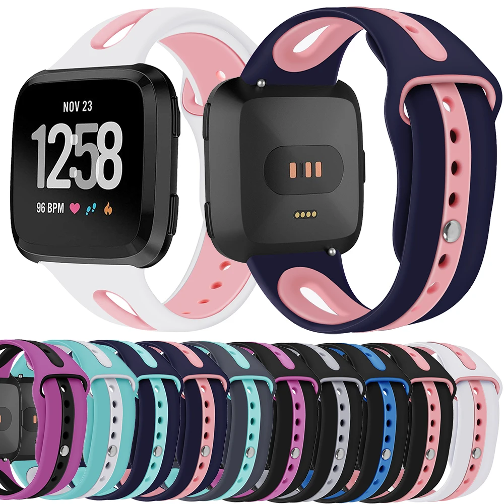 Essidi 2020 новый браслет ремешок для Fitbit Versa смарт женщин и мужчин мягкий силиконовый