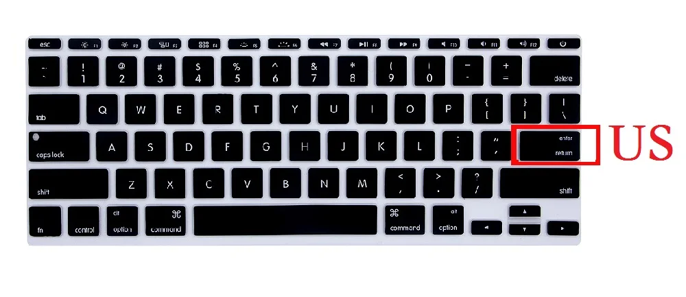 Мягкая силиконовая клавиатура для Macbook Air 11, чехол для клавиатуры A1465 A1370, Защитная пленка для клавиатуры
