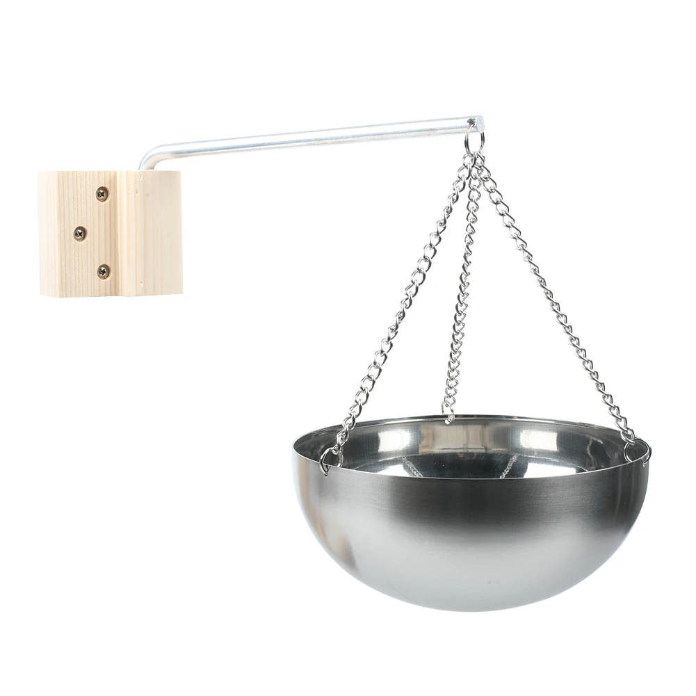 Sauna Aromatherapy Oil Cup Stainless Steel Essential Holder Bowl for and Spa | Спорт и развлечения