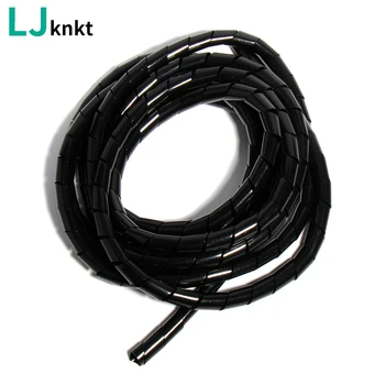 

cable wire winding pipe spiral wrapping wire organizer Sheath Tube Cable sleeve harness hose wound tube