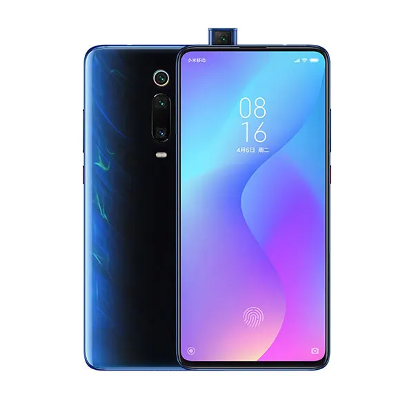 BLUE Глобальная версия mi 9T(Red mi K20) 6GB 128GB Смартфон Snapdragon 730 48MP задняя камера всплывающая фронтальная камера 6,3" AMOLED - Цвет: BLUE