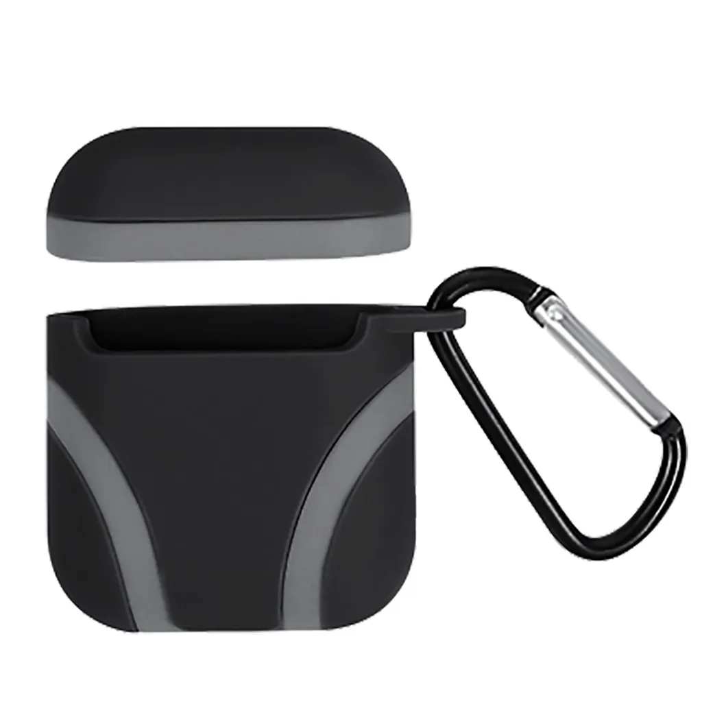 Earphone Case For Apple AirPods 2 Silicone Cover Wireless Bluetooth Headphone for Air Pods Case Protective For AirPods 103#B