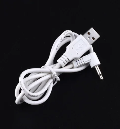 

100 шт. моно аудио кабель USB 3,5 мм Jack 3,5 USB 3,5 к DC 2,0 мм 2A зарядный кабель питания 3 фута