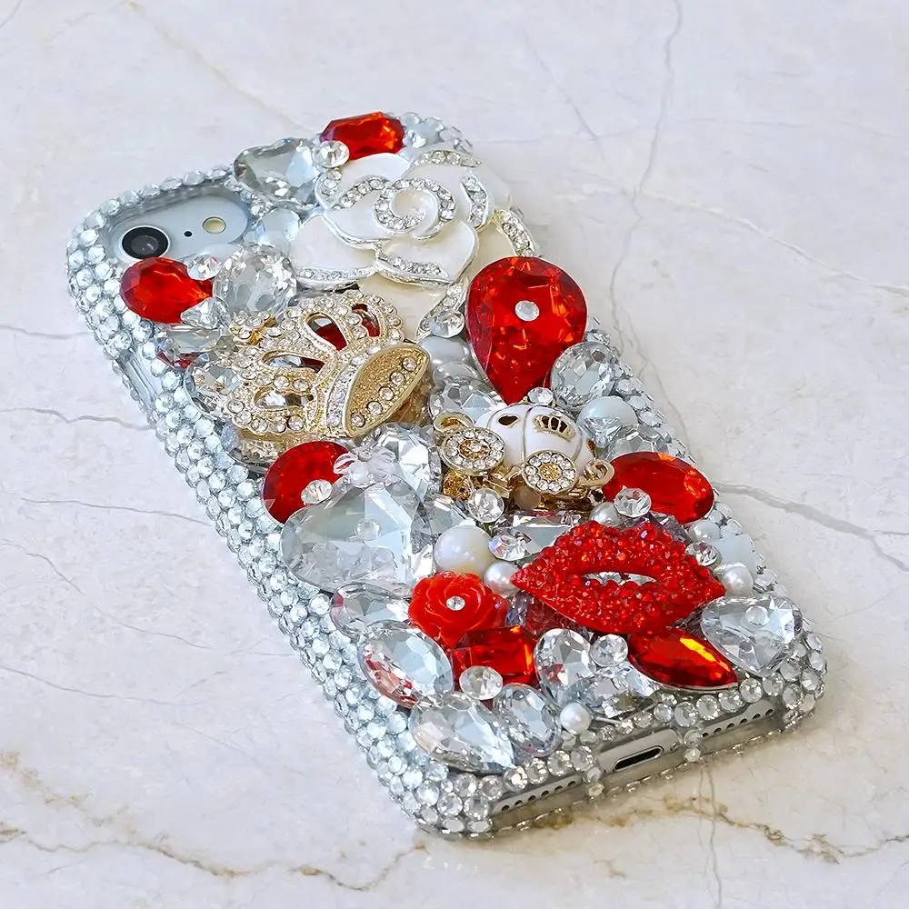 Чехол со стразами для XiaoMi 8 lite 9T Pro A1 A2 A3 Mix Max 3 Redmi Note pro 5 6A 7 K20 4X|Бамперы| |