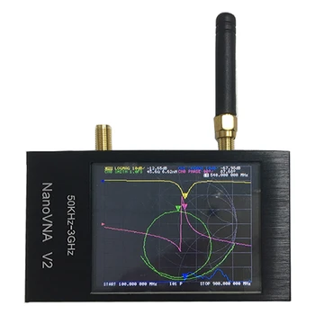 

S-A-A-2 NanoVNA V2 3G Vector Network Analyzer Antenna Analyzer Shortwave HF VHF UHF with Housing Antenna Analyzer