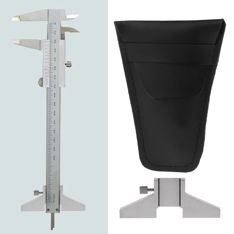 

Depth Base Attachment for 6\" 8\" Digital Caliper Vernier Gage Gauge T-bar Tool