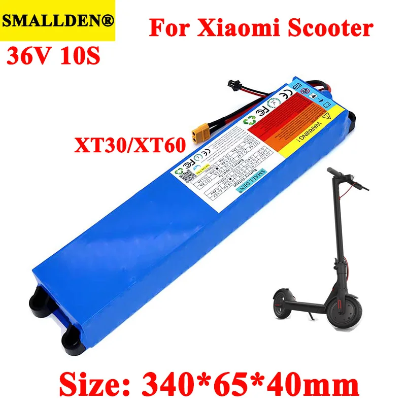 Аккумулятор литиевый 36 В 18650 Ач 10 8 для Xiaomi M365 складной блок питания