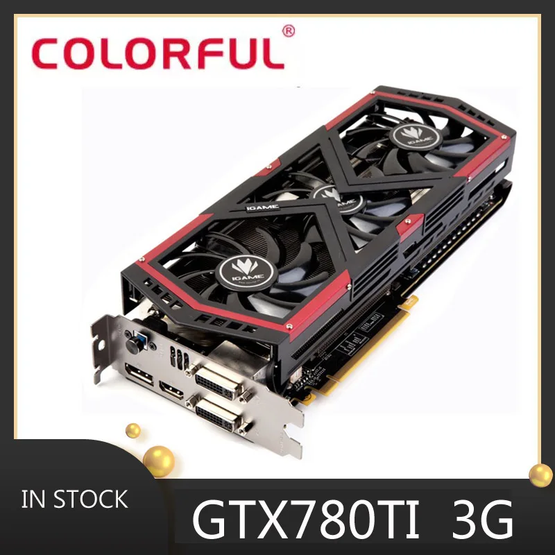 Графическая карта GPU Nvidia Geforce GTX 780TI 3 ГБ D5 графические карты для PUBG компьютерных