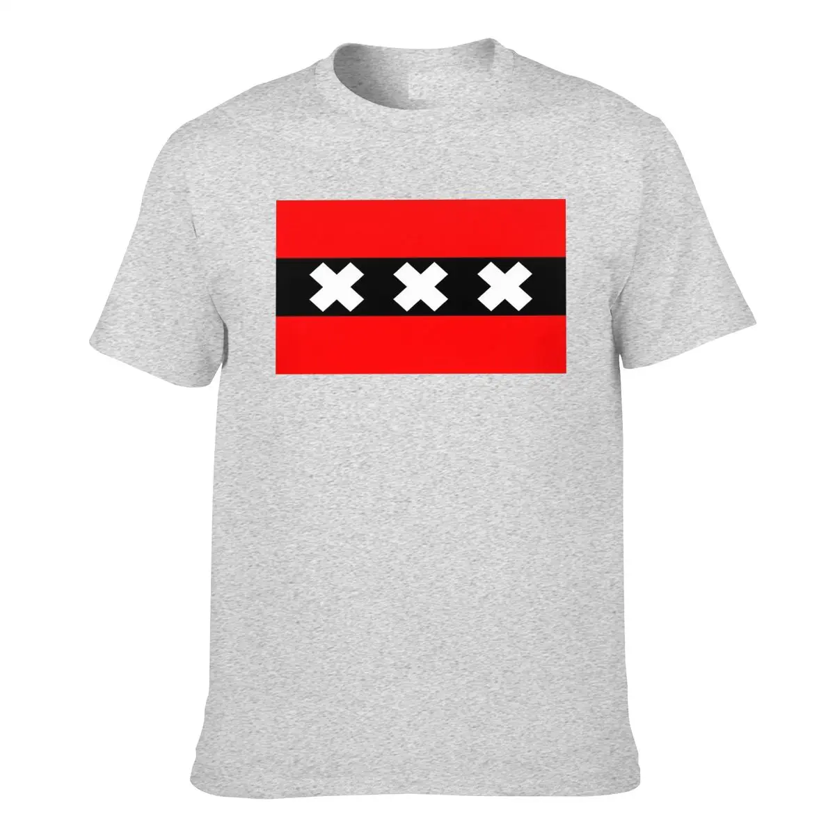 2020summer T Shirt Amsterdam Flag Cool Dutch T-shirt Print - Holland Netherlands Casual Cotton Short O-neck Cn(origin) Worsted | Мужская