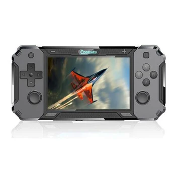 

Retro RS3128 Handheld Game Console 4.0 Inch With 20 Emulators Open Source Android HDMI Out Dual Controllers For PSP/N64/GB/NES