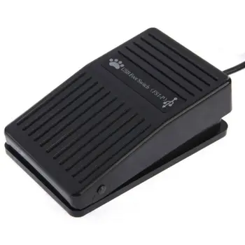 

Plastic USB Single Foot Switch Pedal Control Pre-Progr Key for Dos / Windows 2000 / XP / Vista/Win 7,for MAC/ Linux