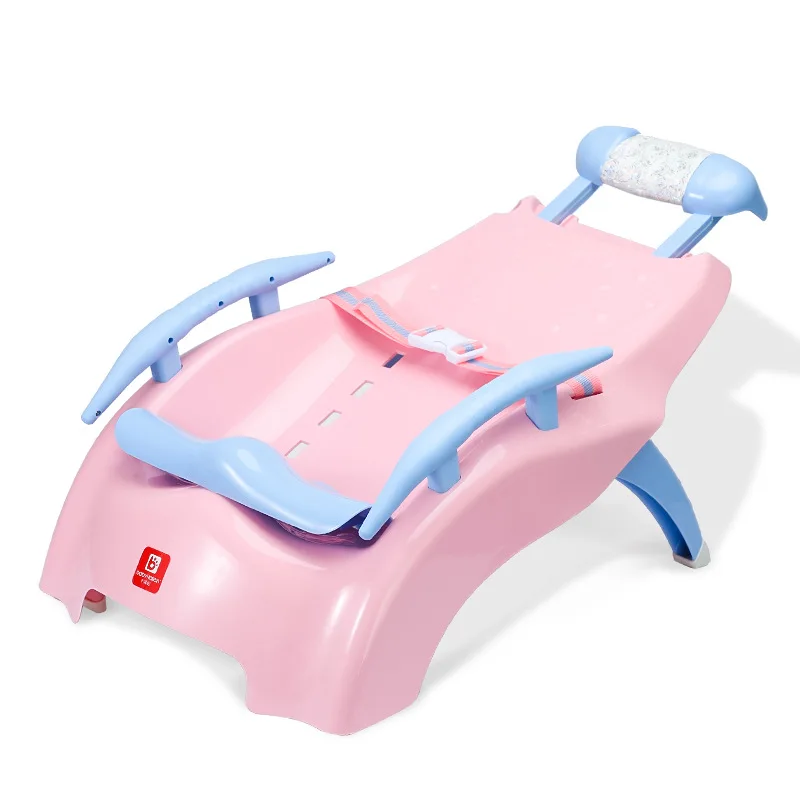 

Children Foldable Recliner Baby Hair-washing Chair Kids Shampoo Bed Extra-large No. Infant Shampoo Rack Beds Tub