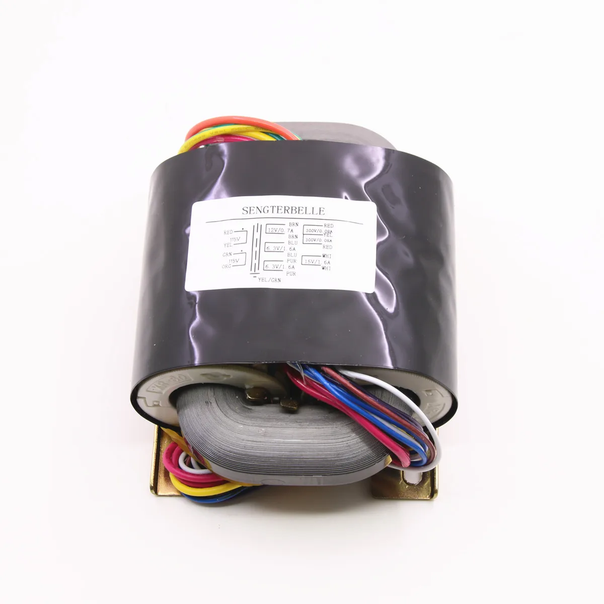 R80-25 100W R Тип аудио трансформатор, Выходная мощность: 300-0-300 (80mA), 0-6.3X2 (1.6A), 0-15 (1.6A), 0-12 (0.7A) для усилителя