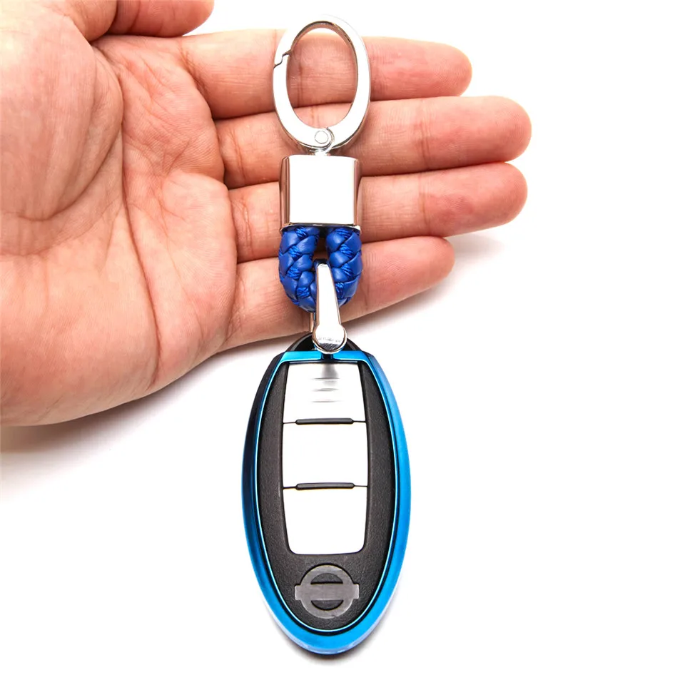 Чехол из ТПУ для автомобильных ключей, чехол для Nissan Qashqai Juke Teana Tiida Infiniti Q50 FX, защитный чехол для ключей, держатель, брелок для ключей