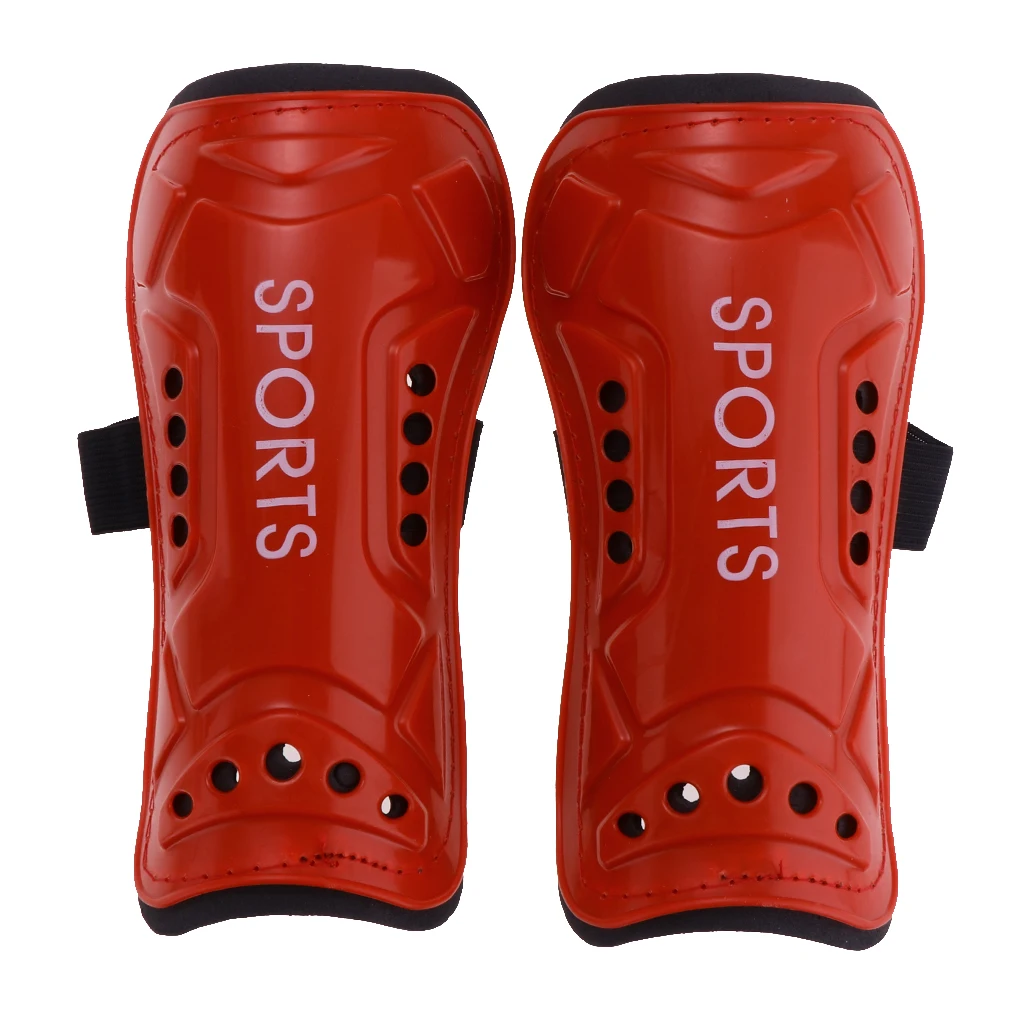 1 Pair of Soft Light Football Shin Pad Guard Sports Leg Protector for Kids Adult