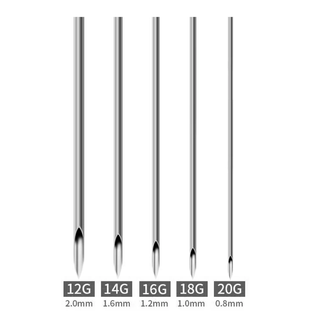Kit De 16 Piezas De Herramientas Para Perforación Corporal, Set De