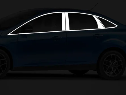 Нержавеющая сталь окна автомобиля планки для ford focus 2012 2013 фокус mk3 - Цвет: 20 pcs sedan