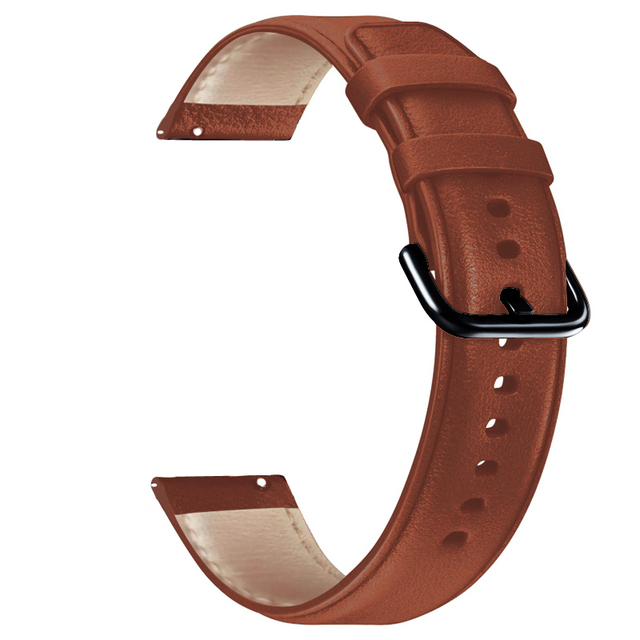 Colorful Leather Straps Watchband For Samsung Galaxy Watch 3 41mm Smart Wriststrap bracelet For Huami Amazfit GTS 2 2e Belt