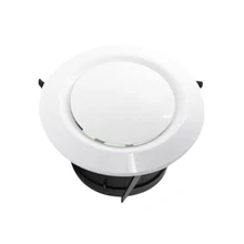 

Air Vent Extract Valve Grille Round Diffuser Ducting Ventilation Cover 75/100mm ABS Air Conditioning Exhaust Hood HVAC Parts