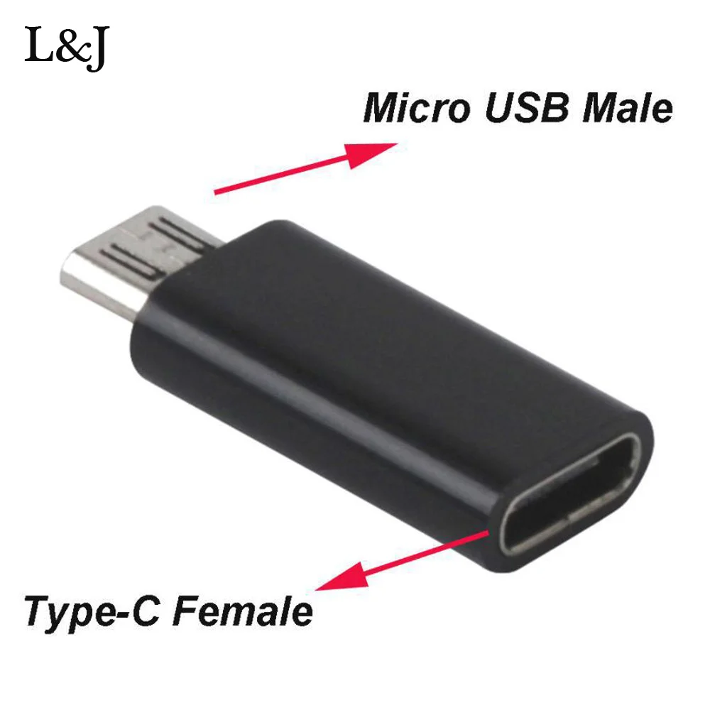 Type-C Male Connector to Micro USB 2.0 Female USB 3.1 Converter Data Adapter Type C To Micro Phone Adapter Converter