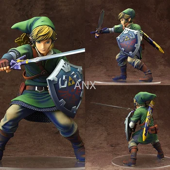 

20CM The Legend of Zelda Link Figure PVC Action Anime Collection Peripherals Doll Model Toy Unisex For Children Great Gifts