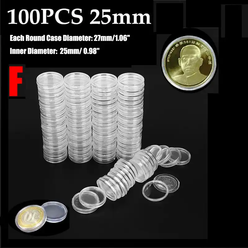 fpnhgf Albums 250 Pieces Coins Storage Book Commemorative Coin Collection Album Holders Collection Volume Folder Hold Multi-Color Empty Coin-2