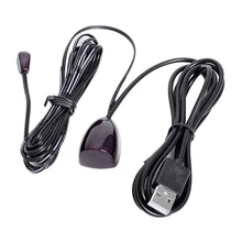 Para tv de áudio conjunto caixa superior usb ir infravermelho receptor controle remoto transportador extensor repetidor emissor adaptador usb