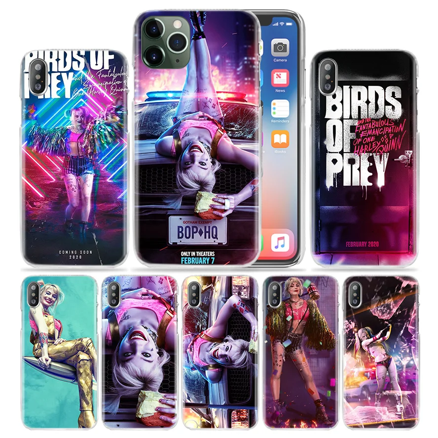 Чехол Birds of Prey Harley Quinn 2020 для Apple iPhone 11 Pro XS Max XR X 10 7 7S 8 6 6S Plus + 5 SE 5S жесткие чехлы