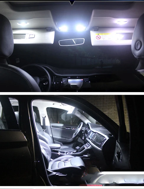 16pcs White Canbus Car LED Interior Light Kit For Mercedes-Benz