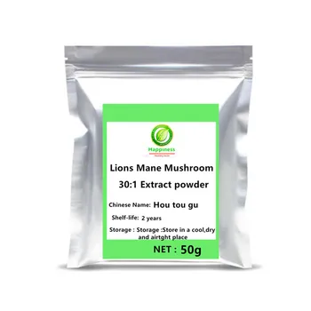 

Hot Sale Lions Mane Hericium Erinaceus Mushroom Extract Powder Festival 1pc Nutrition Women/Men Immunity Anti-Cancer Free Shipp.