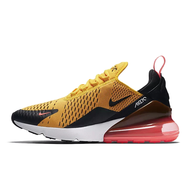 Оригинальные подлинные мужские кроссовки для бега от Nike Air Max 270, удобная спортивная обувь для улицы, Спортивная дизайнерская обувь, кроссовки, AH8050-005 - Цвет: AH8050-004