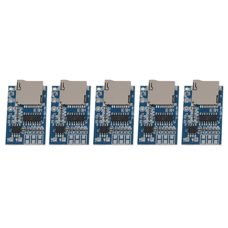 BEST5Pcs GPD2846A TF карта MP3 декодер плата 2 Вт усилитель модуль для Arduino и 1x Mp3 без потерь декодеры декодирования усилитель мощности