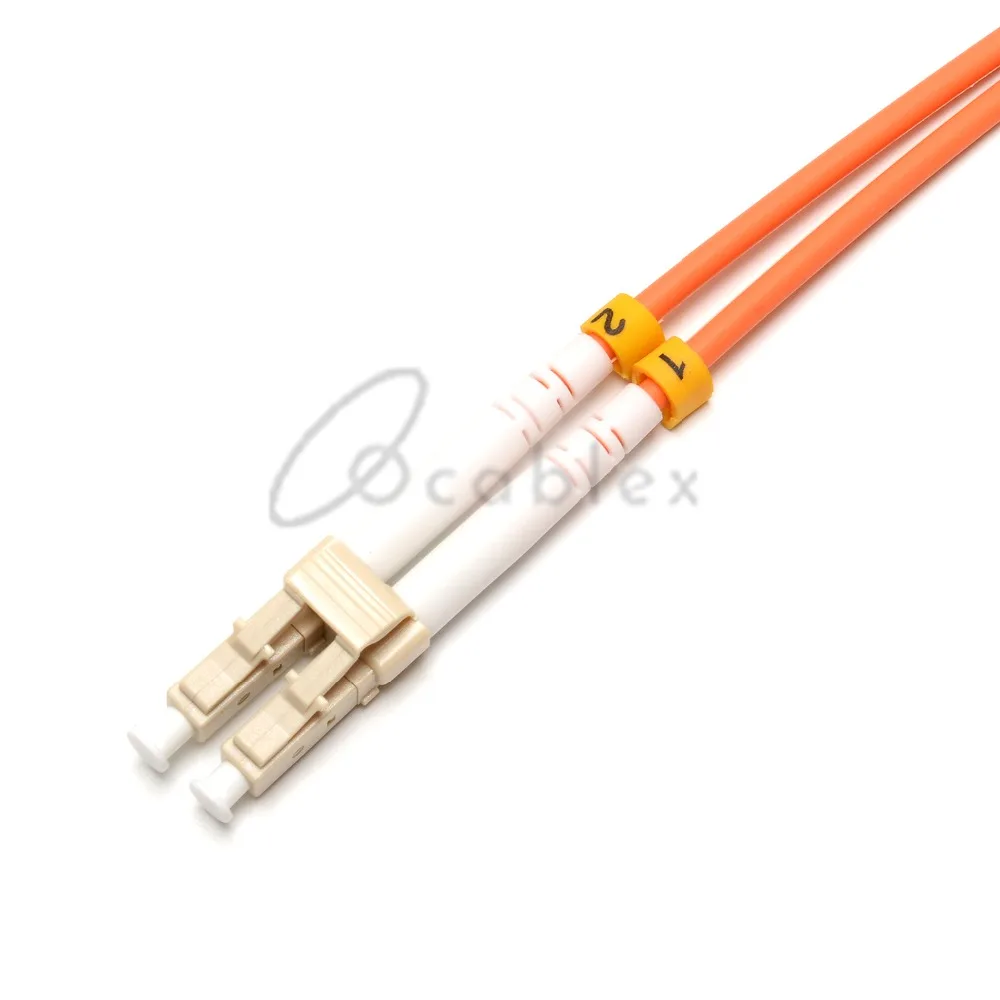 2 ядра бронированный OM2 DX LC UPC 3,0 мм 1 метр бронированный косичка патч-корд соединительный кабель оптический для сети косичка