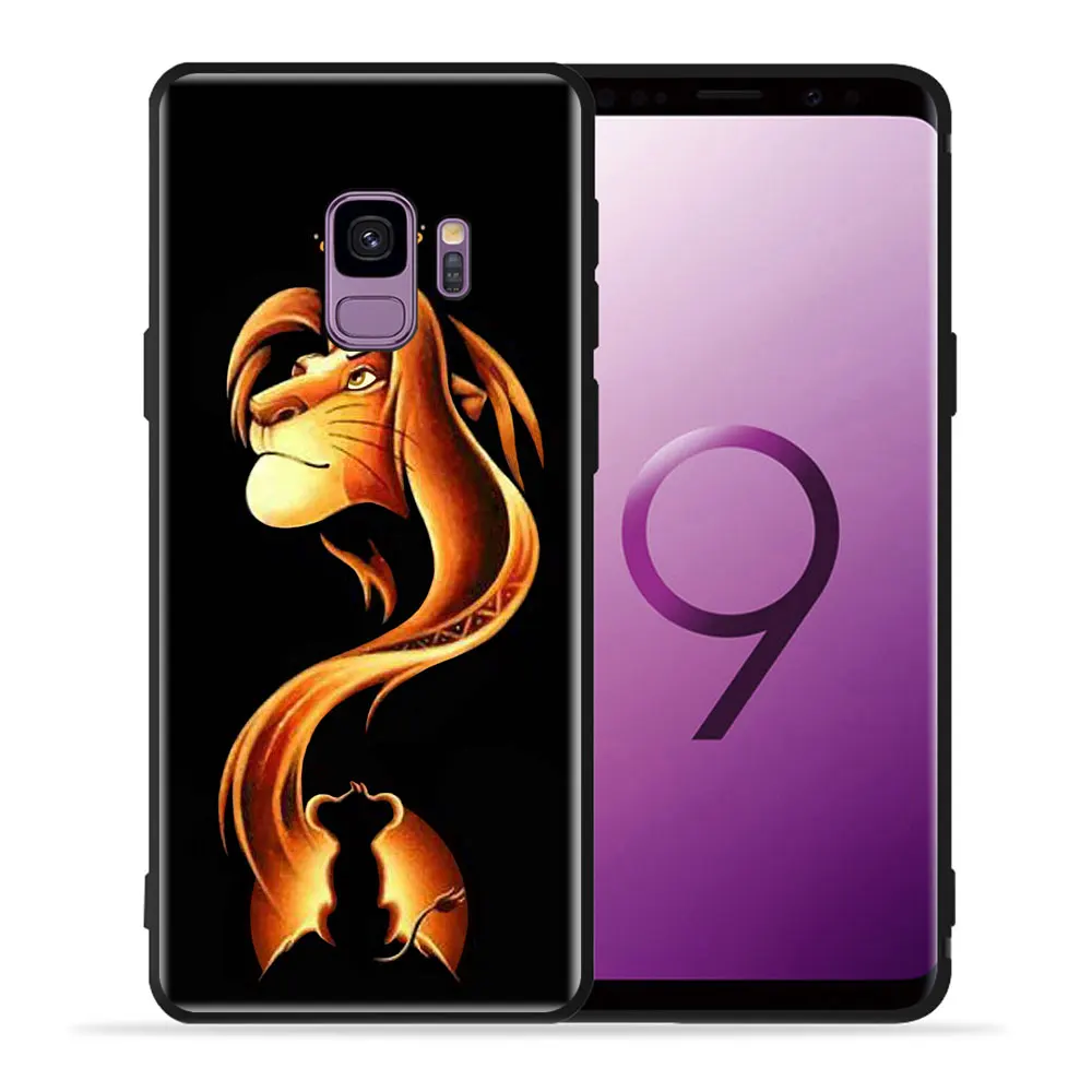 Роскошный силиконовый чехол для samsung galaxy s7 edge s8 s9 s10 note10 plus 5g note 8 note9 Король Лев мягкая задняя крышка - Цвет: P0223N