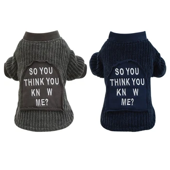 

Pet Dog Clothes Winter Warm Dog Jacket Letter Printed Coat Puppy Clothing Hoodies For Small Medium Dogs Puppy Yorkies Outfits