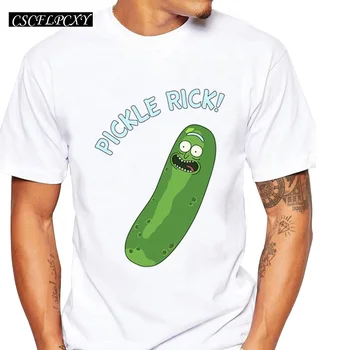 

Pickle Rick 2019 Men's T-Shirts Fashion Short Sleeve t shirt Summer I'M Pickle Rick Printing Casual o-neck Tops