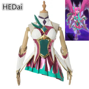 

Xayah Cosplay LOL Star Guardians Light The Rebel Xayah Cosplay Costume Christmas Costumes Full Sets Wig Outfits Gift For Woman