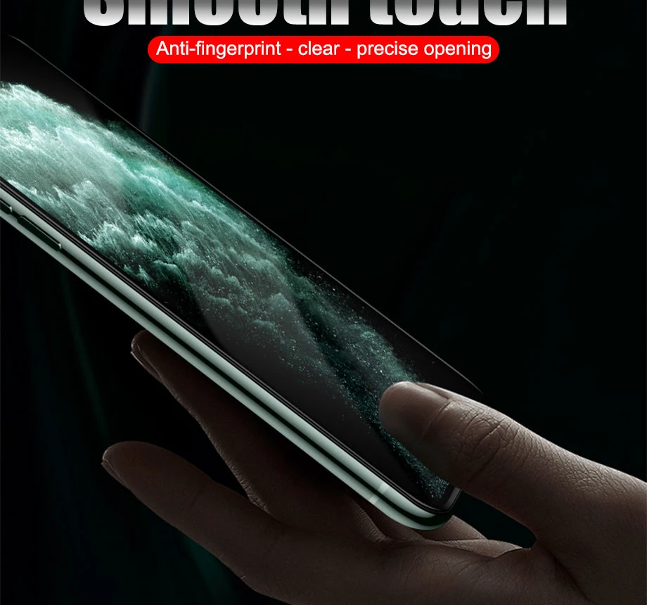500D Защитное стекло для iPhone 11 Pro X XS Max полное покрытие Защита экрана для iPhone 7 8 6 6s Plus XR X Закаленное Стекло