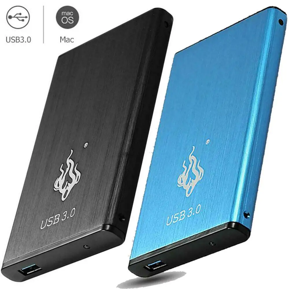 Hot 2.5inch 2TB/1TB/500GB USB3.0 External Hard Disk Drive SATA III Memory Storage Device HDD for Laptop PC External Hard Drives